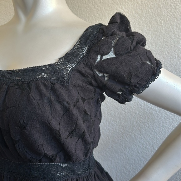 Anna Sui Black Lace Dress - Picture 3 of 8